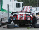 Open test day allows for making changes to get things dialed in, like the rear suspension.  (Photo: Jeff boerio)