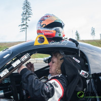 Pre-season testing helps get rid of the cobwebs.  Like, what am I forgetting?  Right.  My helmet.  Where's my helmet?  Oh!  (Photo: Jeff Boerio)