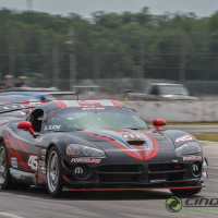 Multiple classes on the track at the same time. (Photo: Chris Clark)