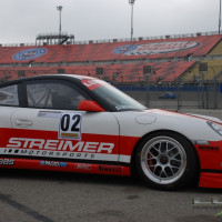 The Lux Performance prepared Porsche 997 is prepared to do battle.