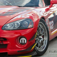Steve Streimer's Viper sits in pit lane after qualifying at Homestead.  (Photo: Jeff Boerio)