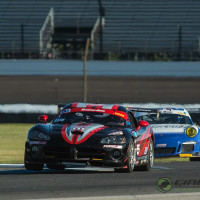 Working turn 7 of the infield course at Indianapolis Motor Speedway. (Photo: Jeff Boerio)