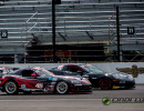 Cindi brakes going into turn one at Indianapolis Motor Speedway (Photo: Jeff Boerio)