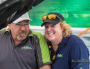 Despite the tough weekend at Indy, Cindi still smiles (Photo: Jeff Boerio)