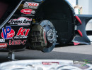One of our Forgeline wheels is ready to go back on the car after a brake change (Photo: Jeff Boerio)