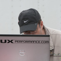 During preseason testing in 2015.