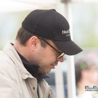 During preseason testing in 2017.