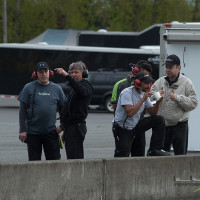 Trackside during 2017 preseason testing.