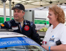 Cindi and Steve Streimer take a look at telemetry from the Lux Performance prepared Porsche GT3 Cup racer.