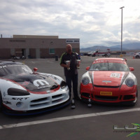 Fred two 2nd place trophies.  Besides Cindi's, Steve Streimer earned 2nd place in the GTS5 class