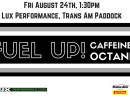 Join Lux Performance at their paddock for free stuff!