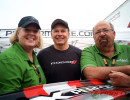 Cindi and Fred with 2017 newcomer, Dirk Leuenberger. (Photo: John Thawley)
