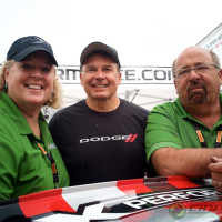 Cindi and Fred with 2017 newcomer, Dirk Leuenberger. (Photo: John Thawley)