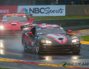 The heavy Vipers couldn't use their power, and weren't a match for the class-winning Porsche.  (Photo: Jeff Boerio)