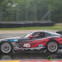 The last few laps of the race brought a new wave of rain.  (Photo: Jeff Boerio)
