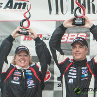 Cindi and her teammate Steve bring home a 1-2 finish, their second of 2015.  (Photo: Jeff Boerio)