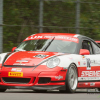 Steve Streimer qualifying in the Lux Performance-prepared Porsche GT3 Cup.  (Photo: Jeff Boerio)