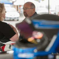 Cindi and Fred strategize.  (Photo: Jeff Boerio)