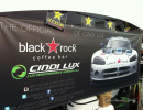 Banner outside the Lux Performance paddock