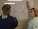Besides racing, Cindi also coached Steve Streimer in a Lux Performance-prepared, Streimer Motorsports Porsche 997 CT3 Cup car (Photo: Jeff Boerio)