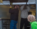 Like a kid on Christmas day, Cindi was excited for the new Comp Coupe to get off the hauler so she could go driving.
