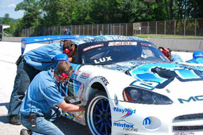 Cindi has had great success at Mid-Ohio in the past, but not this time.
