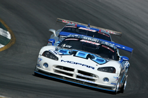 Team Mopar Driver Cindi Lux races at Road Atlanta. (Photo: Jeff Boerio)