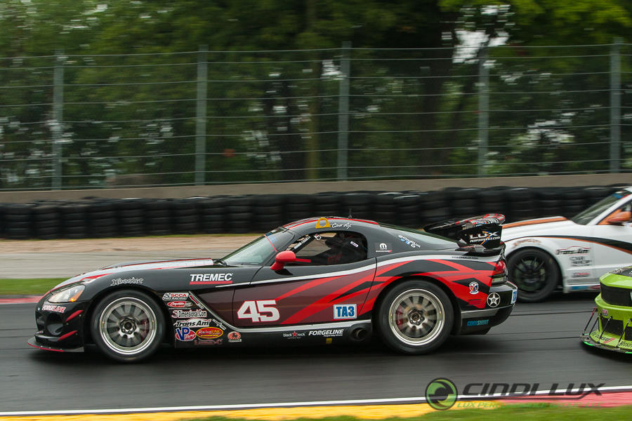 Cindi has enjoyed success at Road America. She was the 2nd female ever to win SCCA Club Racing's June Sprints, and finished 2nd in the TA3i class last year. (Photo: Jeff Boerio)